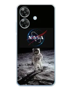Чохол для Realme Note 60x з картинкою «Астронавт на Місяці»