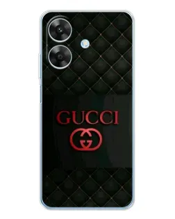 Чохол для Realme Note 60x з картинкою «Gucci — стьобаний чорний»