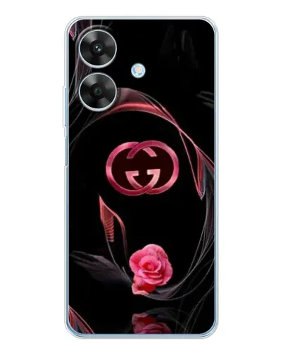 Чохол для Realme Note 60x з картинкою «Gucci — неонова троянда» Чохол для Realme Note 60x з картинкою «Gucci — неонова троянда»