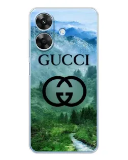 Чохол для Realme Note 60x з картинкою «Gucci — гірський пейзаж»
