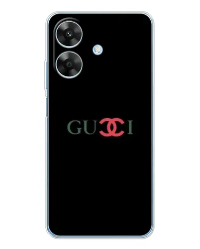 Чохол для Realme Note 60x з картинкою «Gucci — червоний градієнт» Чохол для Realme Note 60x з картинкою «Gucci — червоний градієнт»