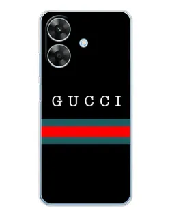 Чохол для Realme Note 60x з картинкою «Gucci — червоний пояс»