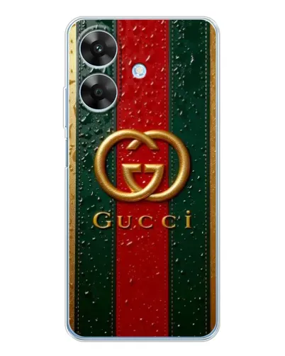 Чохол для Realme Note 60x з картинкою «Gucci — фірмова смуга та золото» Чохол для Realme Note 60x з картинкою «Gucci — фірмова смуга та золото»