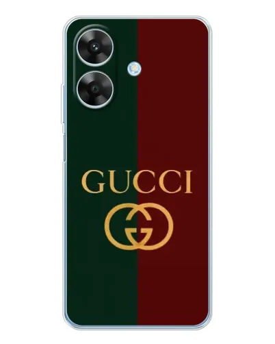 Чохол для Realme Note 60x з картинкою «Gucci — темно-зелений градієнт» Чохол для Realme Note 60x з картинкою «Gucci — темно-зелений градієнт»