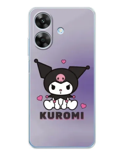 Чехол для Realme Note 60x с картинкой «Kuromi — фиолетовый арт» Чехол для Realme Note 60x с картинкой «Kuromi — фиолетовый арт»