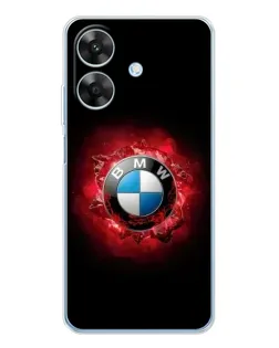 Чохол для Realme Note 60x з картинкою «Логотип BMW — спалах»