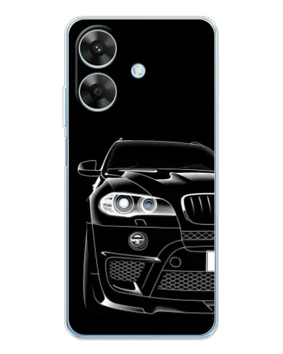 Чохол для Realme Note 60x з картинкою «Темний силует BMW» Чохол для Realme Note 60x з картинкою «Темний силует BMW»
