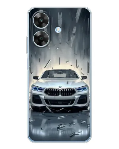 Чохол для Realme Note 60x з картинкою «BMW у світлі фар» Чохол для Realme Note 60x з картинкою «BMW у світлі фар»