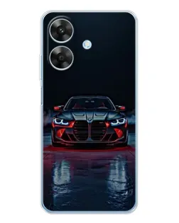 Чохол для Realme Note 60x з картинкою «BMW на мокрій дорозі»