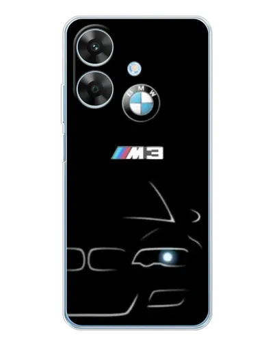 Чохол для Realme Note 60x з картинкою «Мінімалістичний принт BMW M3» Чохол для Realme Note 60x з картинкою «Мінімалістичний принт BMW M3»