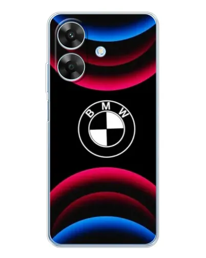 Чохол для Realme Note 60x з картинкою «Логотип BMW та неонові дуги» Чохол для Realme Note 60x з картинкою «Логотип BMW та неонові дуги»