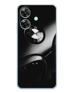 Чохол для Realme Note 60x з картинкою «Емблема BMW — макро»