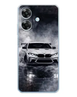 Чохол для Realme Note 60x з картинкою «BMW крізь туман»