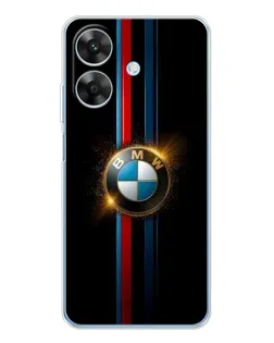 Чохол для Realme Note 60x з картинкою «BMW M-Power неон»