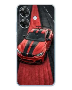 Чохол для Realme Note 60x з картинкою «BMW на червоній доріжці»