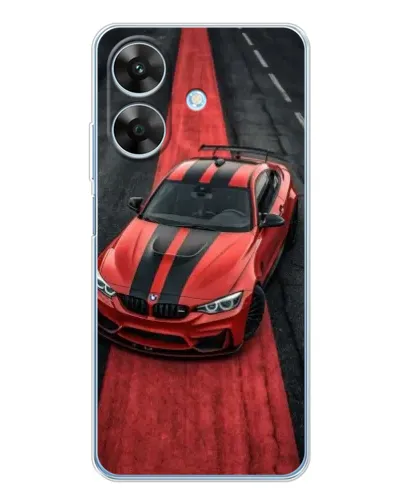 Чохол для Realme Note 60x з картинкою «BMW на червоній доріжці» Чохол для Realme Note 60x з картинкою «BMW на червоній доріжці»