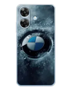 Чехол для Realme Note 60x с картинкой «Логотип BMW — лед» Чехол для Realme Note 60x с картинкой «Логотип BMW — лед»