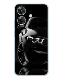 Чехол для Realme Note 60x с картинкой «Черная BMW — профиль» Чехол для Realme Note 60x с картинкой «Черная BMW — профиль»