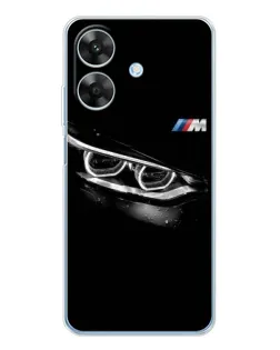 Чехол для Realme Note 60x с картинкой «BMW — взгляд тигра» Чехол для Realme Note 60x с картинкой «BMW — взгляд тигра»