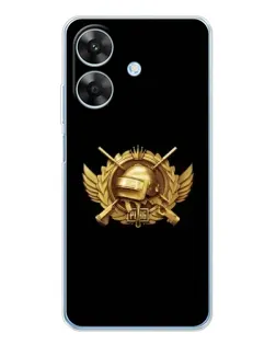 Чохол для Realme Note 60x з картинкою «PUBG — помаранчевий градієнт» Чохол для Realme Note 60x з картинкою «PUBG — помаранчевий градієнт»