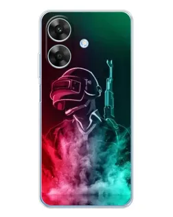 Чохол для Realme Note 60x з картинкою «PUBG — вогняний воїн» Чохол для Realme Note 60x з картинкою «PUBG — вогняний воїн»