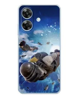 Чохол для Realme Note 60x з картинкою «Десант PUBG — стрибок» Чохол для Realme Note 60x з картинкою «Десант PUBG — стрибок»