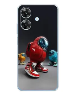 Чехол для Realme Note 60x с картинкой «Among Us — 3D стиль» Чехол для Realme Note 60x с картинкой «Among Us — 3D стиль»