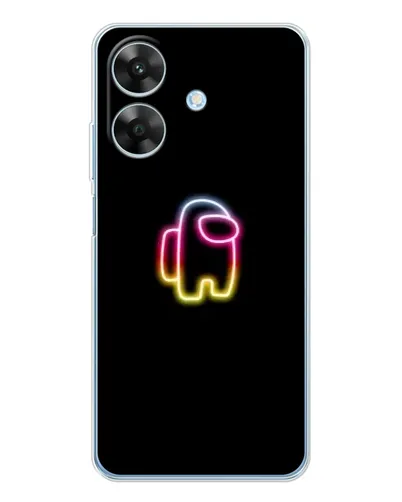 Чехол для Realme Note 60x с картинкой «Among Us градиент»