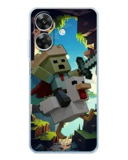Чохол для Realme Note 60x з картинкою «Стів та гусь»