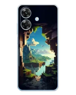Чохол для Realme Note 60x з картинкою «Вид з печери»