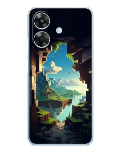 Чохол для Realme Note 60x з картинкою «Вид з печери»