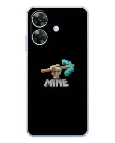 Чохол для Realme Note 60x з картинкою «Алмазне кайло»