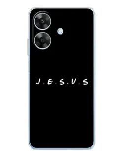 Чохол для Realme Note 60x з картинкою «Крапки віри J.E.S.U.S.»