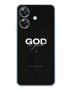Чохол для Realme Note 60x з картинкою «GOD — Бог над усім»