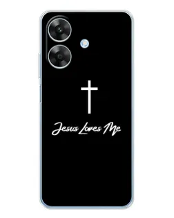 Чохол для Realme Note 60x з картинкою «Ісус любить тебе»
