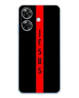 Чохол для Realme Note 60x з картинкою «Червона лінія віри»