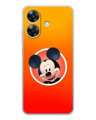 Чохол для Realme Note 60x з картинкою «Mickey в колі»