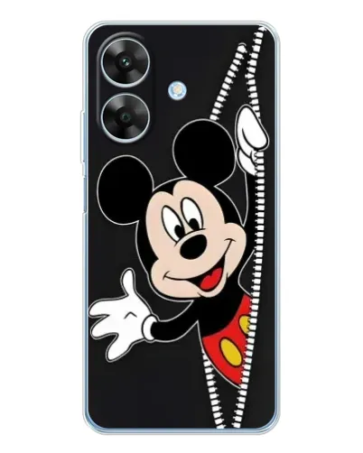 Чохол для Realme Note 60x з картинкою «Міккі розсуває стіни»