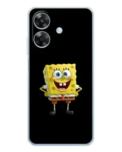 Чехол для Realme Note 60x с картинкой «Классический Губка Боб»
