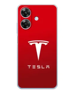 Чохол для Realme Note 60x з картинкою «Tesla Red Classic» Чохол для Realme Note 60x з картинкою «Tesla Red Classic»