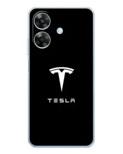 Чохол для Realme Note 60x з картинкою «Tesla White Logo» Чохол для Realme Note 60x з картинкою «Tesla White Logo»