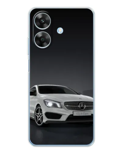Чехол для Realme Note 60x с картинкой «Mercedes AMG GT Silver»