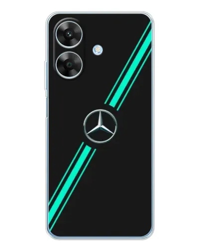 Чехол для Realme Note 60x с картинкой «Спортивные линии Mercedes» Чехол для Realme Note 60x с картинкой «Спортивные линии Mercedes»