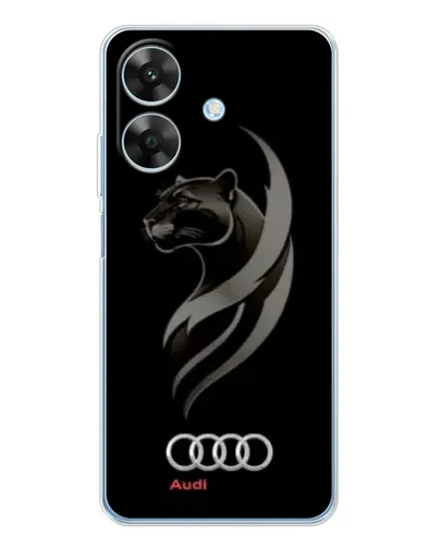 Чохол для Realme Note 60x з картинкою «Графіка — пантера та Audi» Чохол для Realme Note 60x з картинкою «Графіка — пантера та Audi»