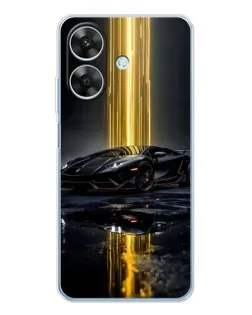 Чехол для Realme Note 60x с картинкой «Ночной Lamborghini драйв» Чехол для Realme Note 60x с картинкой «Ночной Lamborghini драйв»