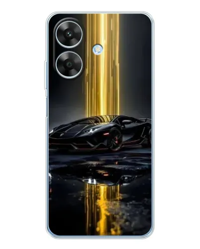 Чехол для Realme Note 60x с картинкой «Ночной Lamborghini драйв» Чехол для Realme Note 60x с картинкой «Ночной Lamborghini драйв»