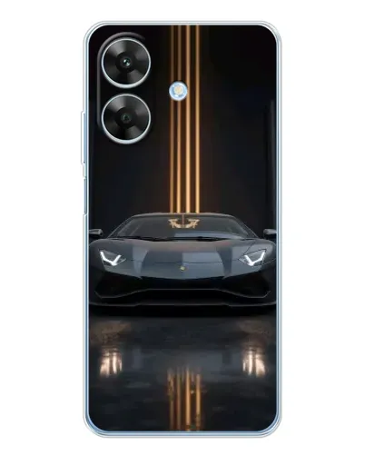 Чехол для Realme Note 60x с картинкой «Lamborghini золотые линии» Чехол для Realme Note 60x с картинкой «Lamborghini золотые линии»