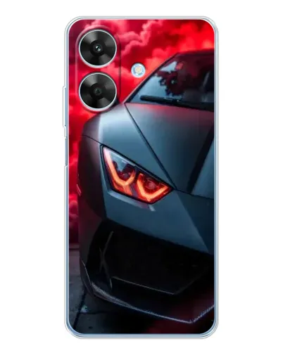 Чехол для Realme Note 60x с картинкой «Lamborghini красное сияние» Чехол для Realme Note 60x с картинкой «Lamborghini красное сияние»