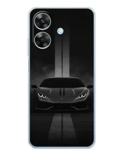 Чехол для Realme Note 60x с картинкой «Lamborghini симметрия дорог» Чехол для Realme Note 60x с картинкой «Lamborghini симметрия дорог»
