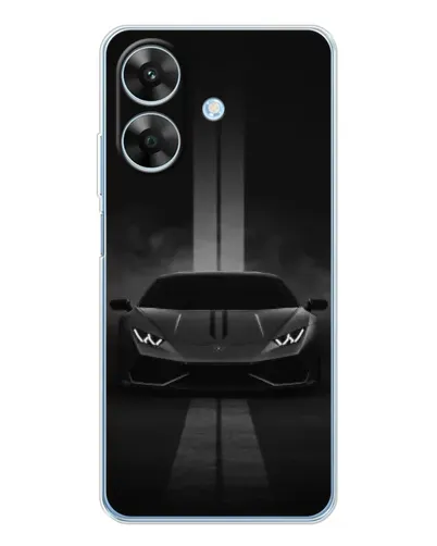 Чехол для Realme Note 60x с картинкой «Lamborghini симметрия дорог» Чехол для Realme Note 60x с картинкой «Lamborghini симметрия дорог»